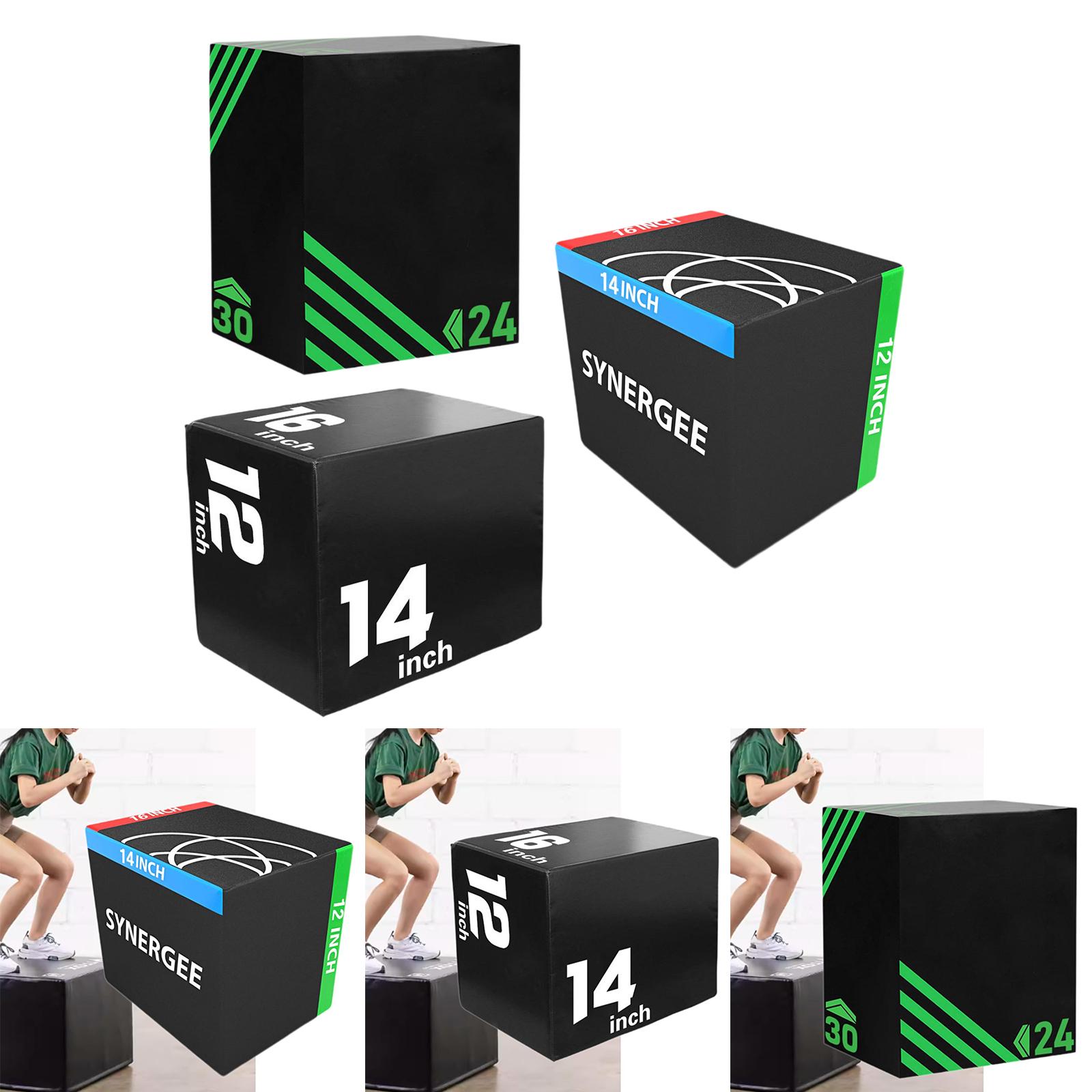 Plyo Jump Box - Multifunctional Soft Plyo Box Non Slip