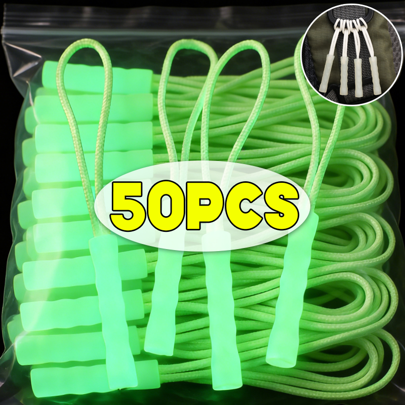 Core Slider - Luminous Zipper Ropes Zipper Puller Glow