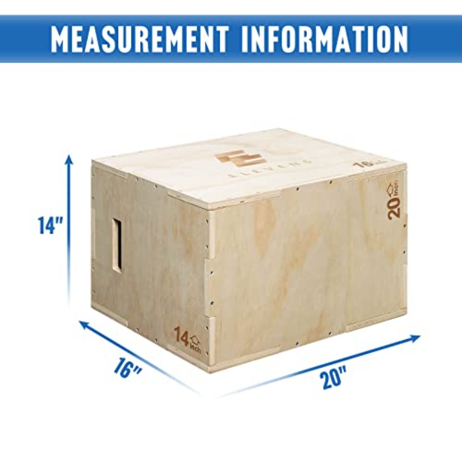 3 in 1 Wooden Plyo Box for Jum - đánh giá và giá Plyo Jump Box