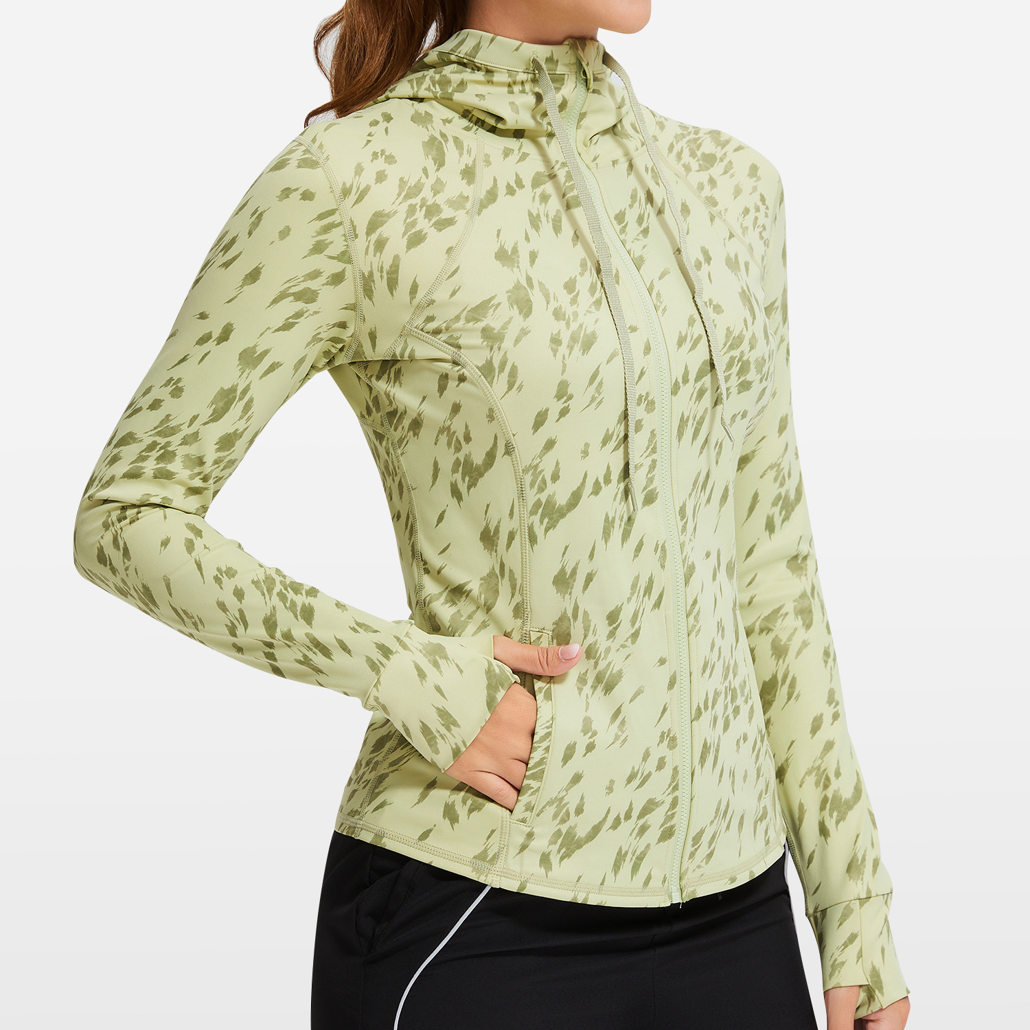 Women Sport Jacket Zipper Yoga - đánh giá và giá Yoga Fitness Hoodie