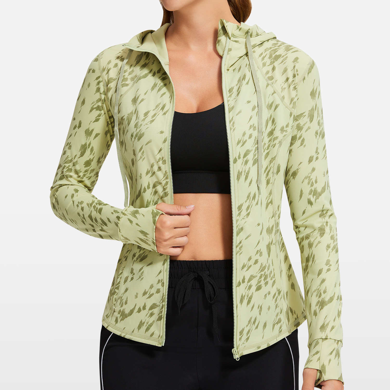 Women Sport Jacket Zipper Yoga - đánh giá và giá Yoga Fitness Hoodie