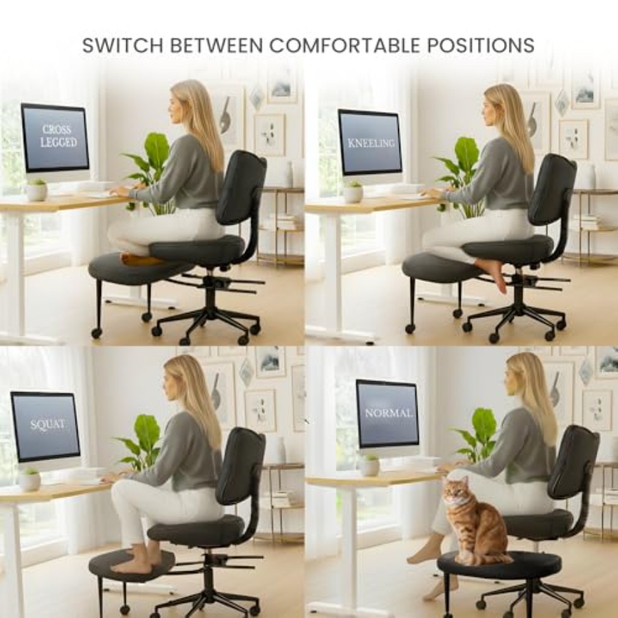Cross Legged Office Chair Medi - đánh giá và giá Yoga & Fitness With Faye The Well Being Studio Abbots Langley Reviews