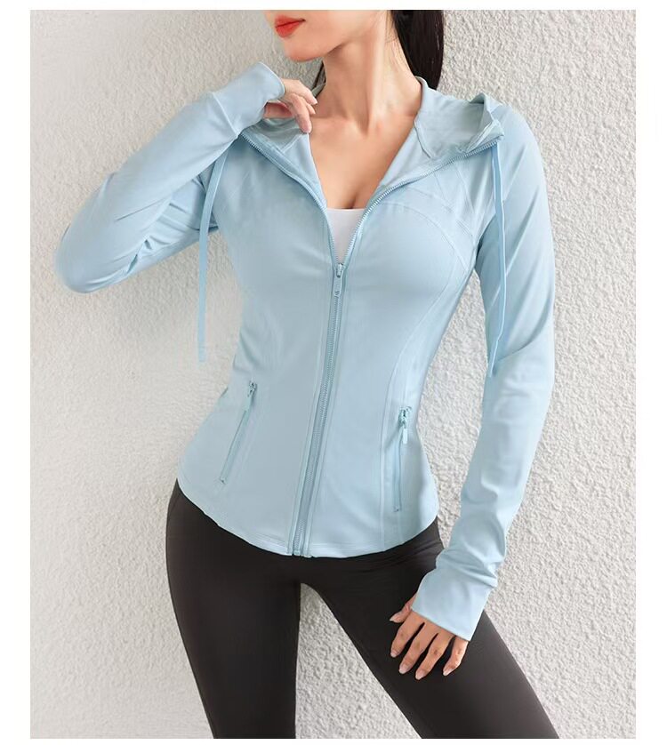 Women's Long-Sleeved Yoga Jack - đánh giá và giá Yoga Fitness Hoodie