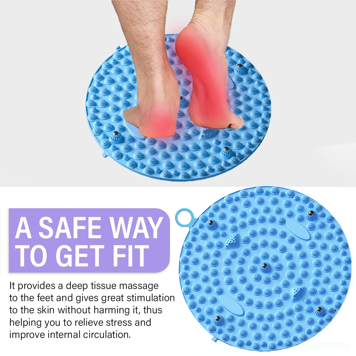 Magnetic Therapy Foot Massager - đánh giá và giá Yoga Fitness Promotion