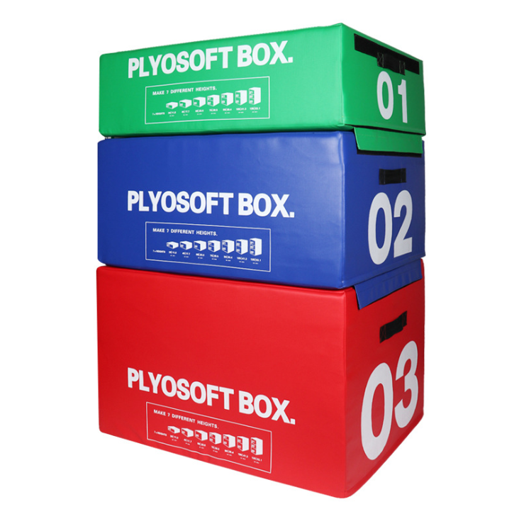 Gym Used PU Leather Jump Box S - đánh giá và giá Plyo Jump Box