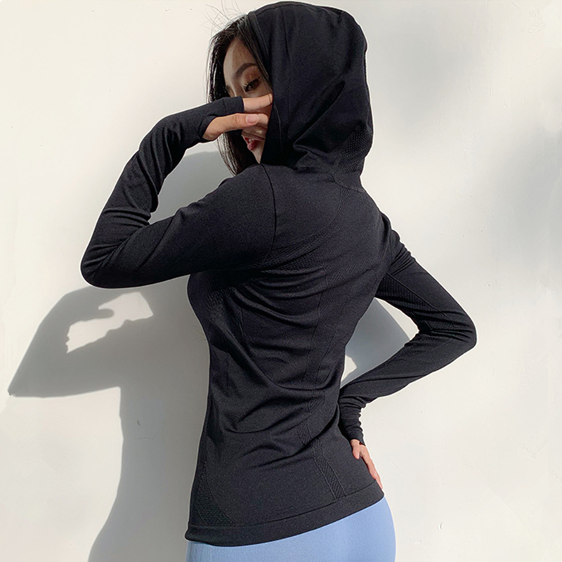 Women Sport Jackets Zipper Yog - đánh giá và giá Yoga Fitness Hoodie