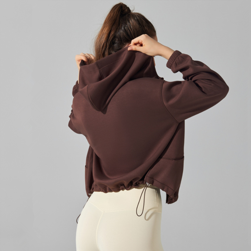 Winter Women Loose Sport Hoodi - đánh giá và giá Yoga Fitness Hoodie