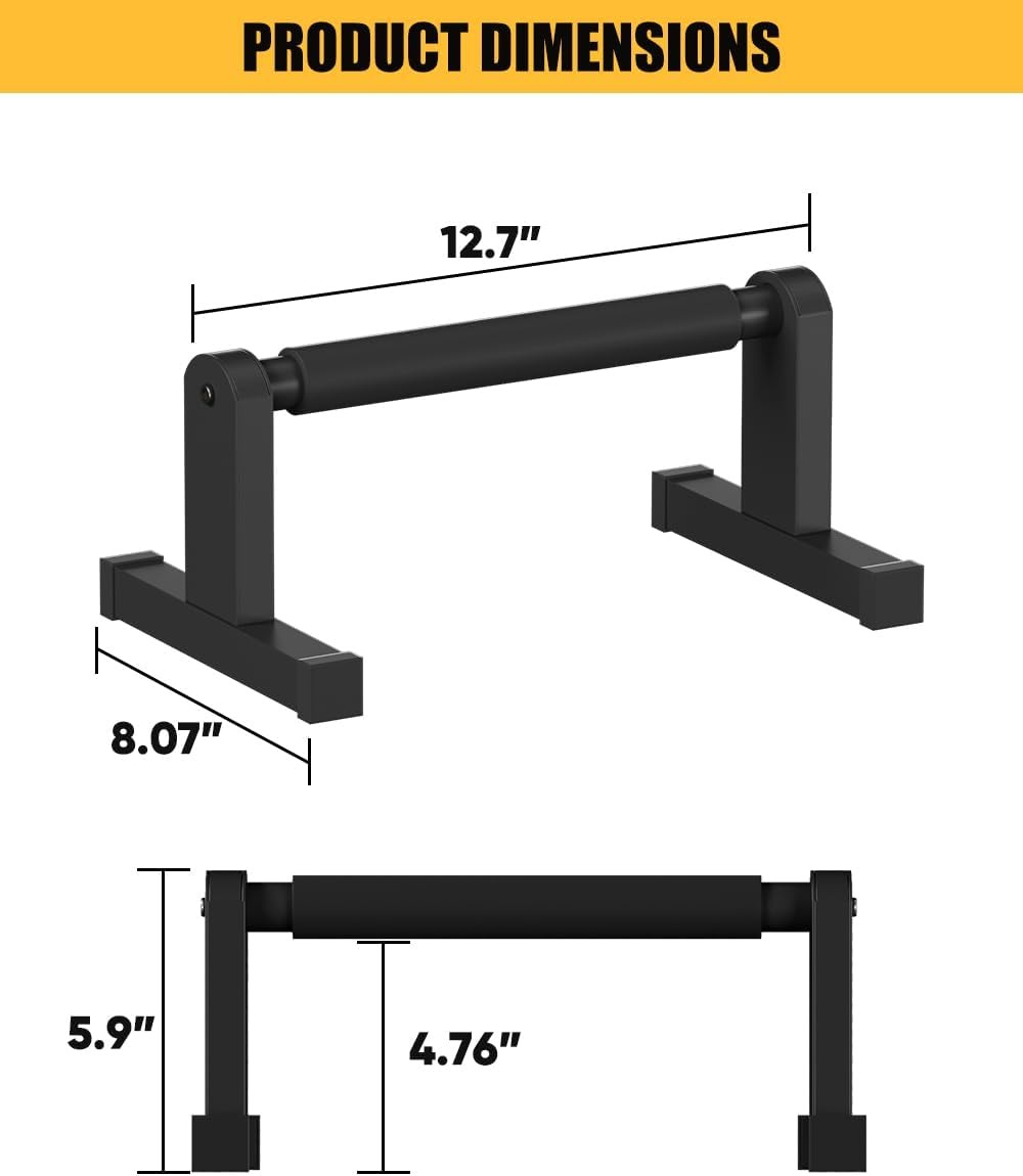 Heavy Duty Push Up Bars, Non-s - đánh giá và giá Sit Up Bar Floor