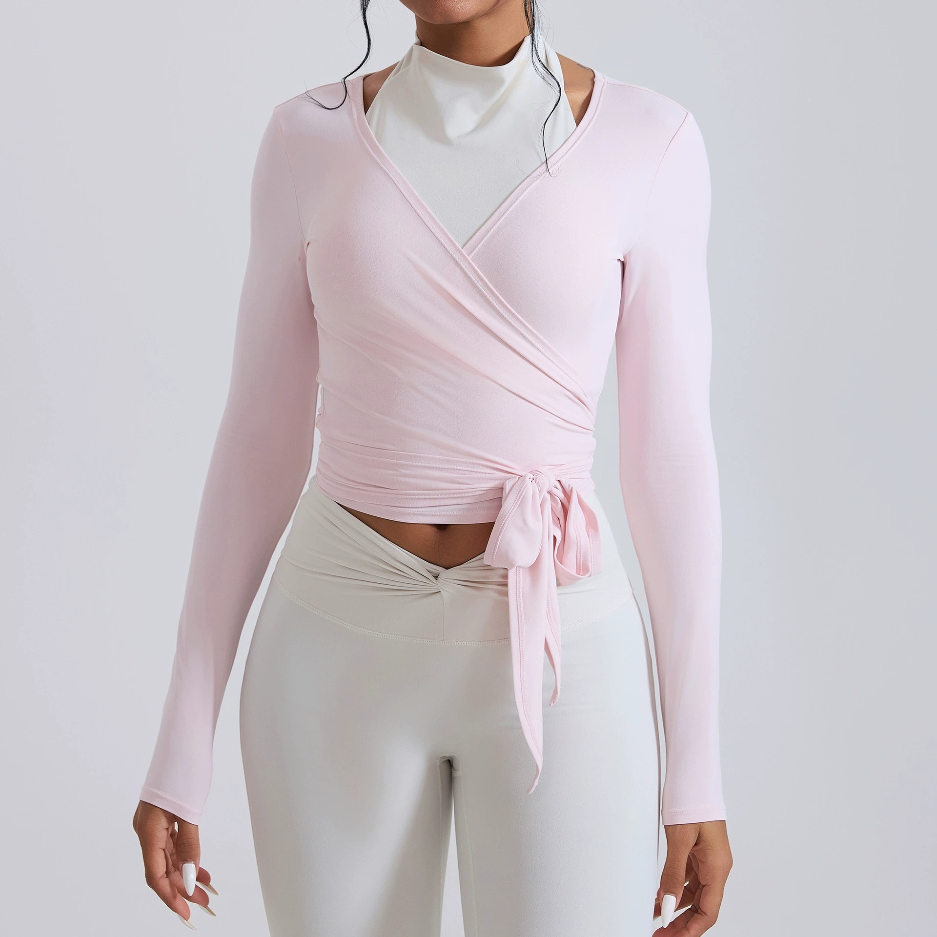 New Model Yoga Long Sleeve Gym - đánh giá và giá Yoga Fitness Model