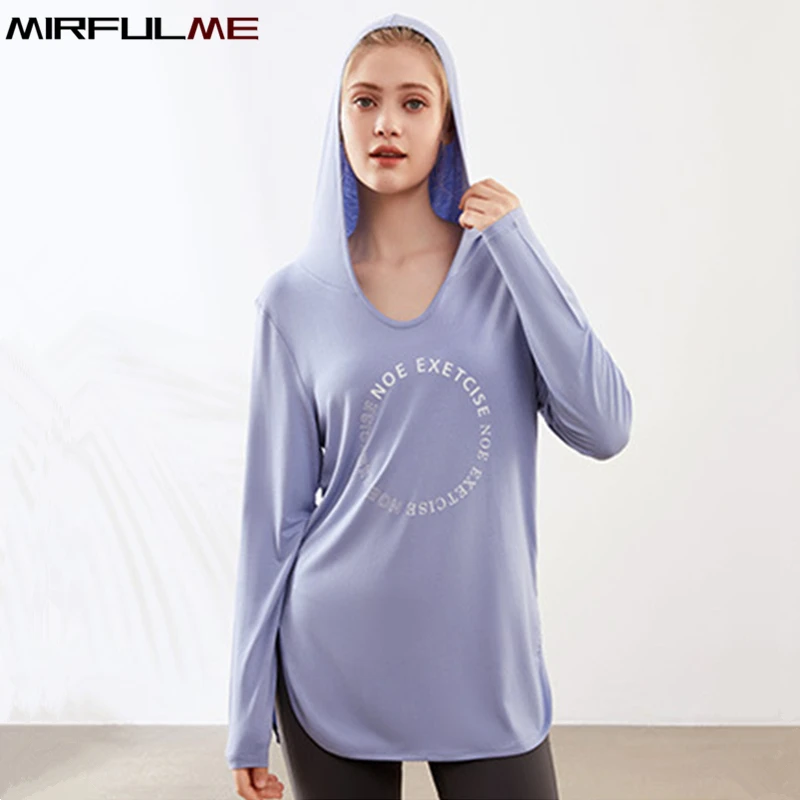 Women Sports Hoodies Loose Yog - đánh giá và giá Yoga Fitness Hoodie