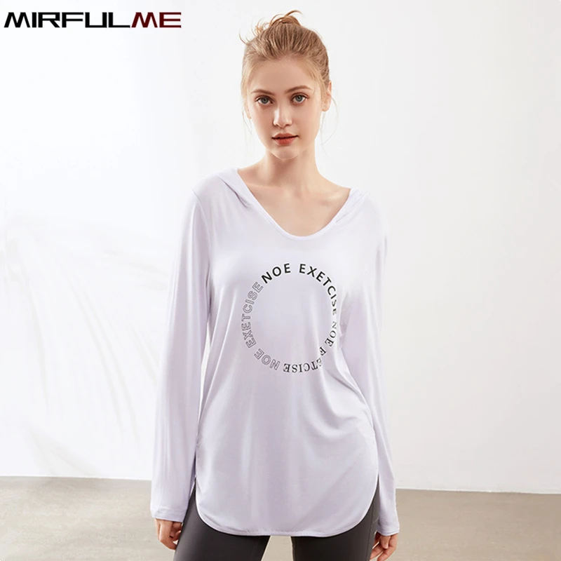 Women Sports Hoodies Loose Yog - đánh giá và giá Yoga Fitness Hoodie