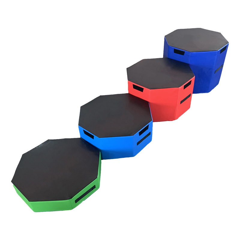 Four-in-One PVC Gym Jump Box S - đánh giá và giá Plyo Jump Box