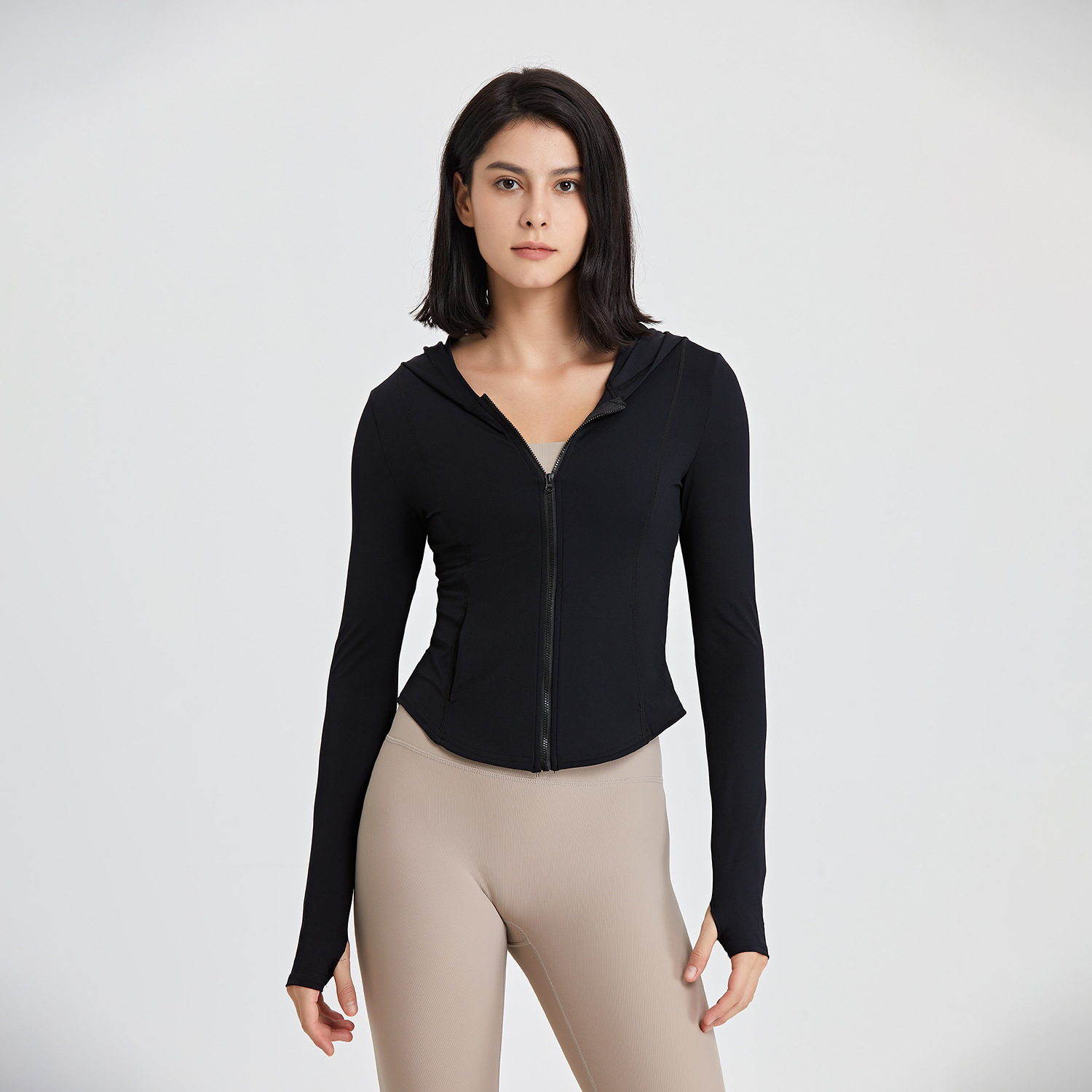 Women Sport Hoodies Slim Yoga  - đánh giá và giá Yoga Fitness Hoodie