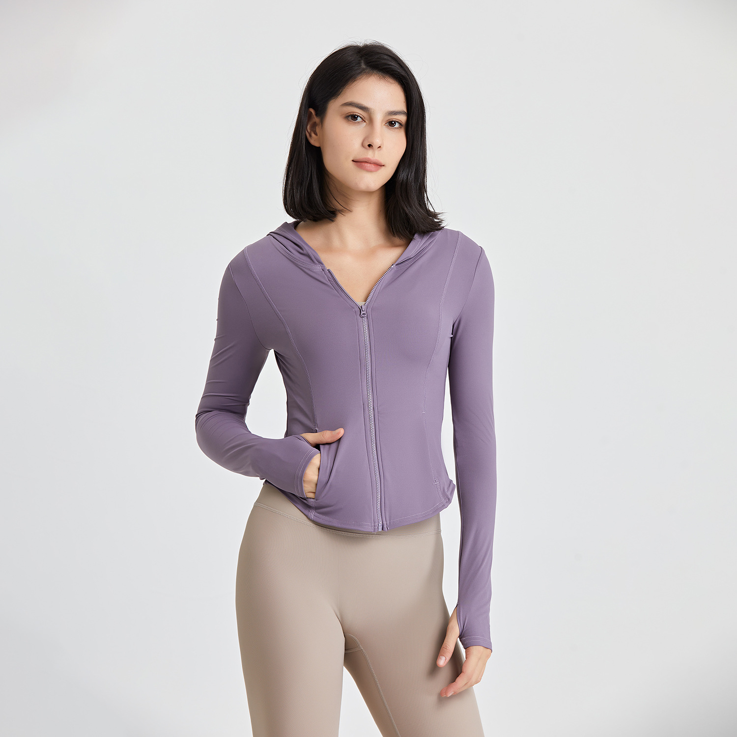 Women Sport Hoodies Slim Yoga  - đánh giá và giá Yoga Fitness Hoodie