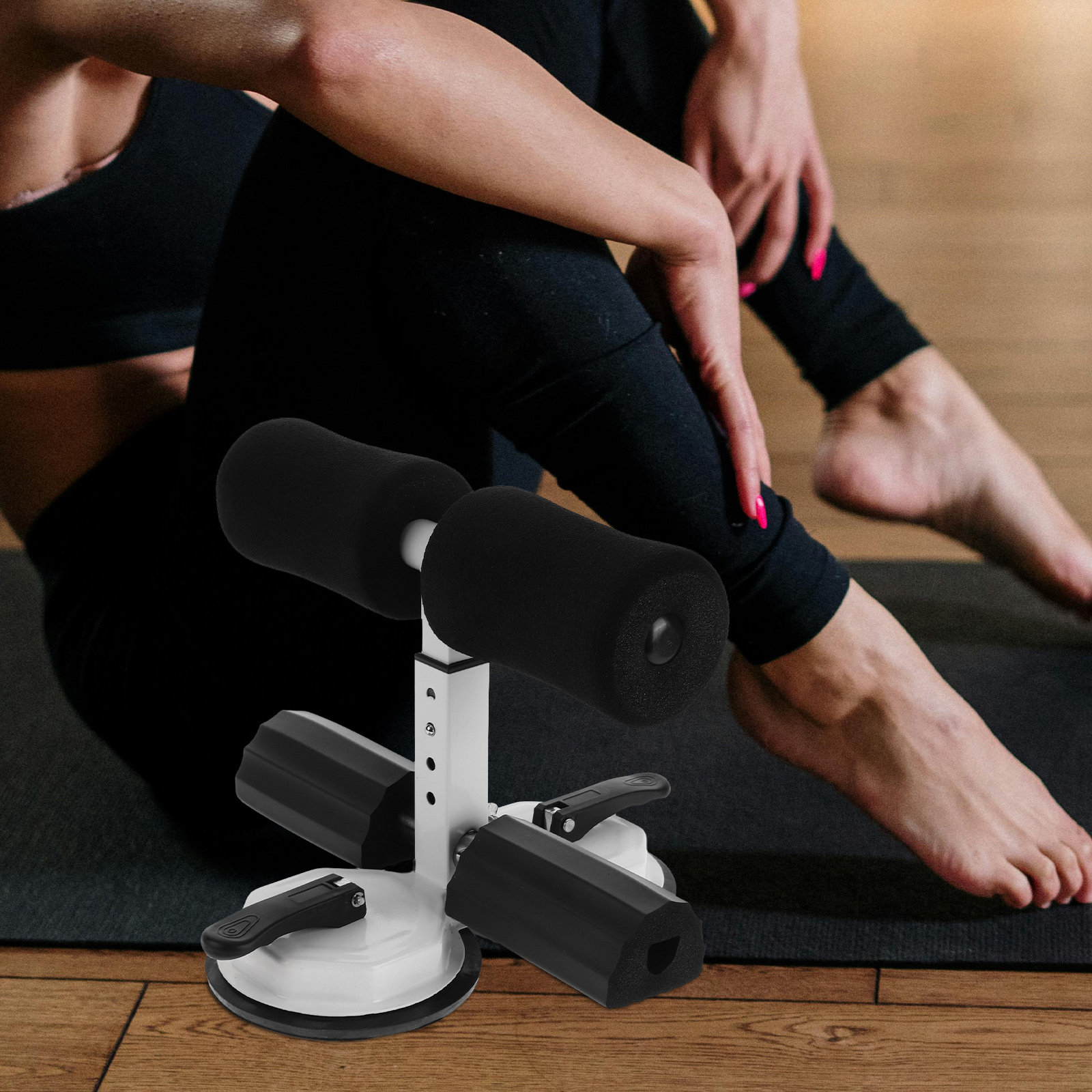 Suction Cup Sit-Up Bar Abdomin - đánh giá và giá Sit Up Bar Floor