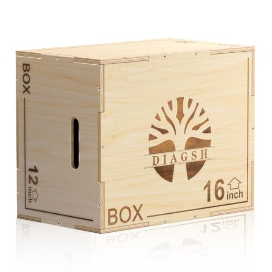 Plyo Box - 3-in-1 wood plyomet - đánh giá và giá Plyo Jump Box