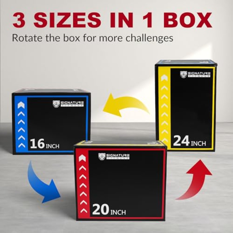 Home gym plyometric training f - đánh giá và giá Plyo Jump Box